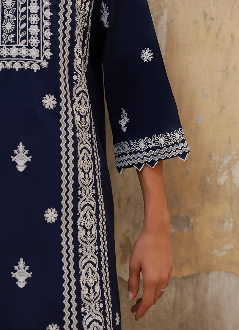 Embroidered Shirt & Dupatta