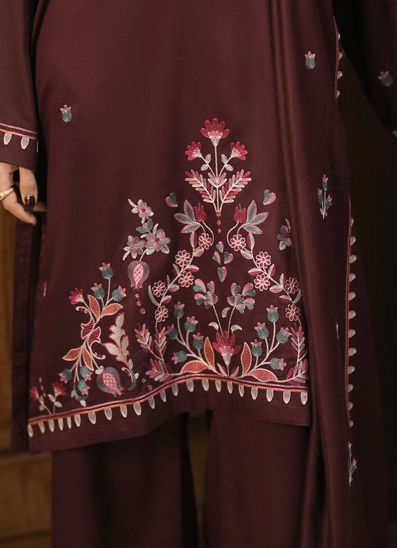 3 PC Embroidered Suit