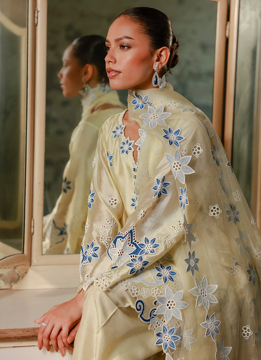 Embroidered 3 PC Suit