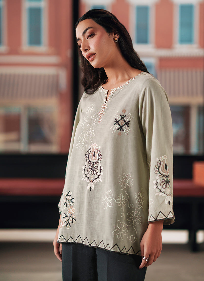 Embroidered Kurta