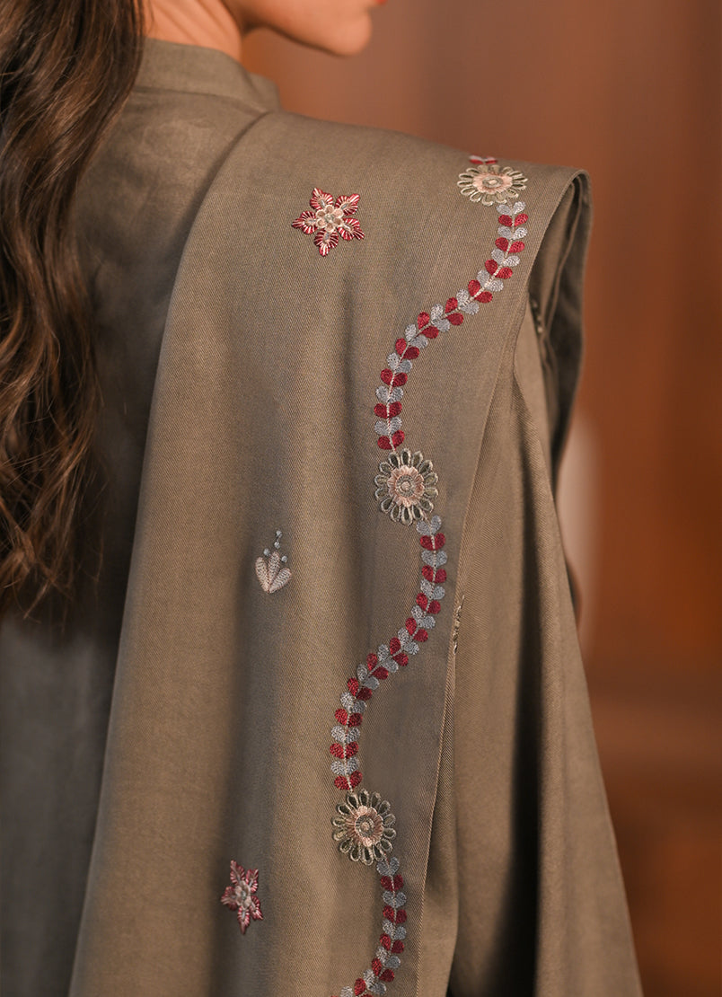 3 PC Embroidered Suit