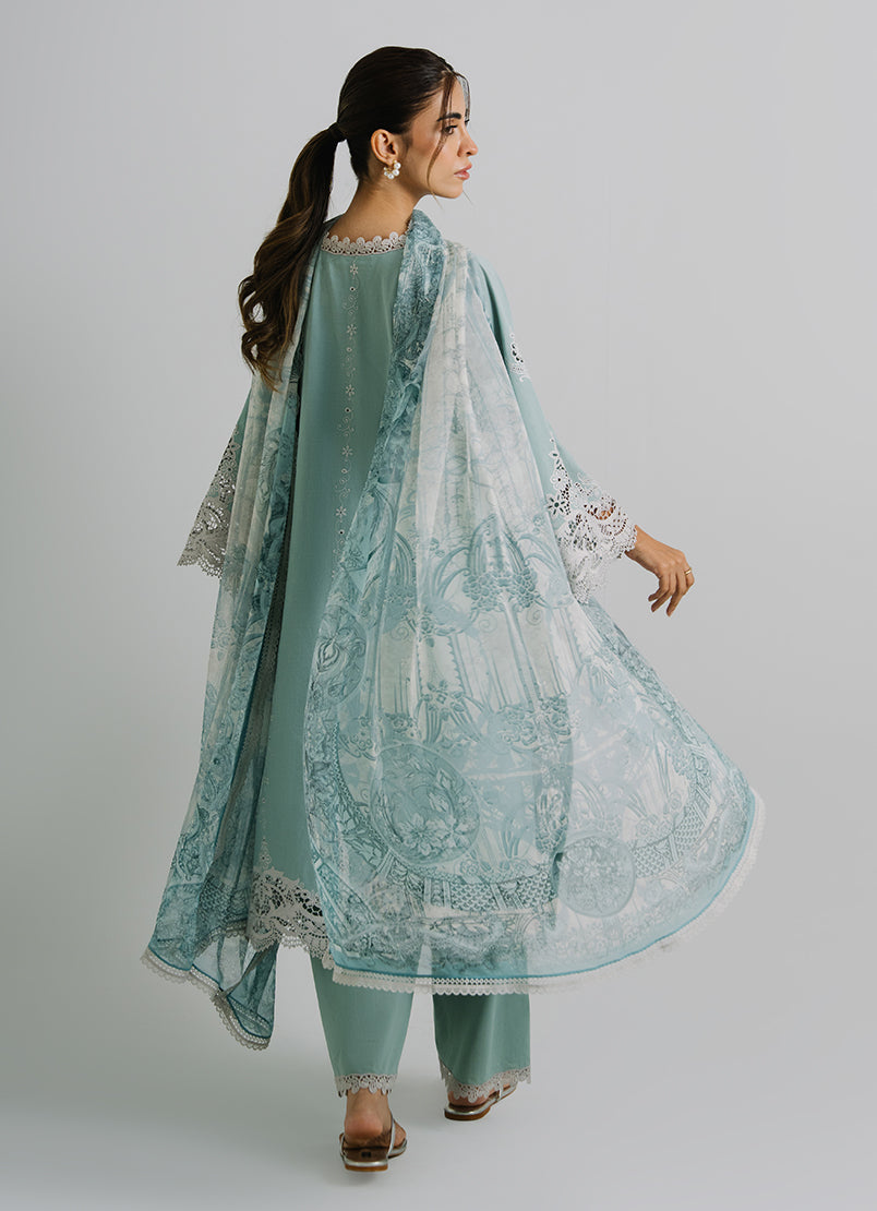 3 PC Embroidered Suit