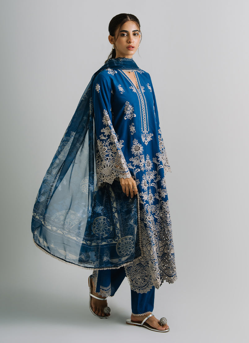 3 PC Embroidered Suit