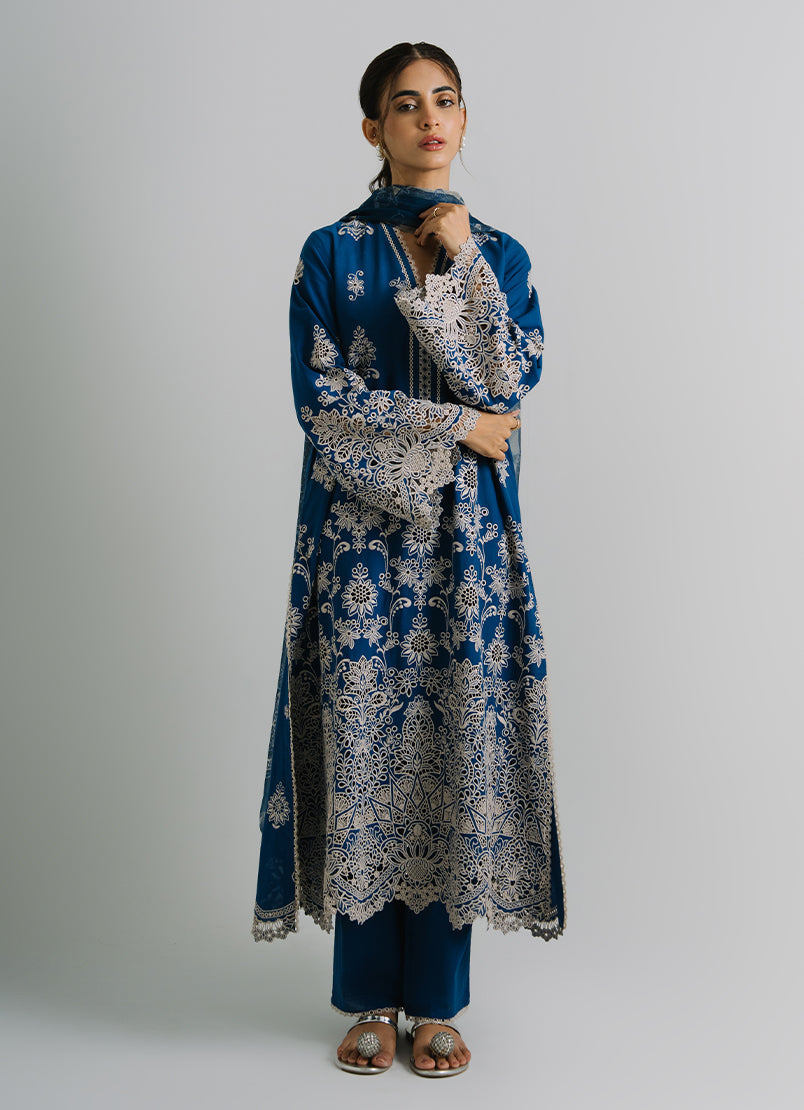 3 PC Embroidered Suit