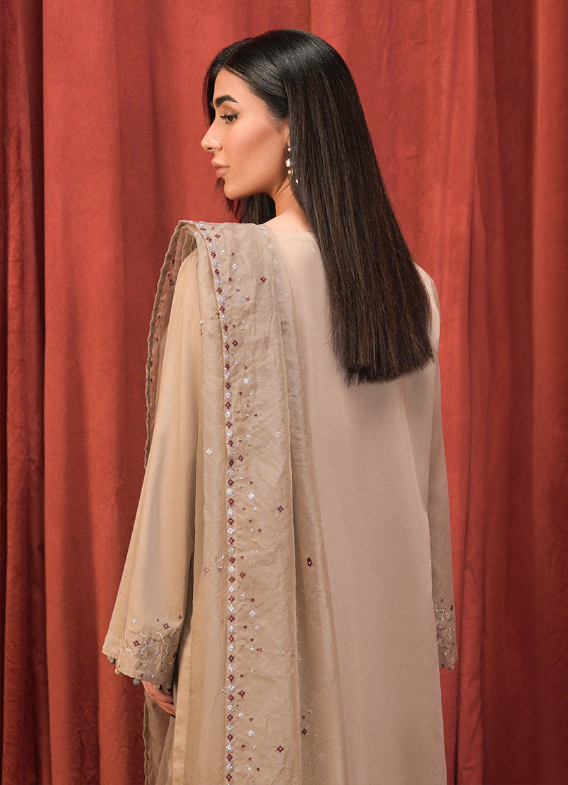 3 PC Embroidered Suit