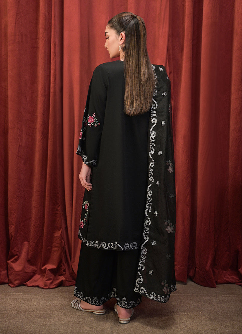 3 PC Embroidered Suit