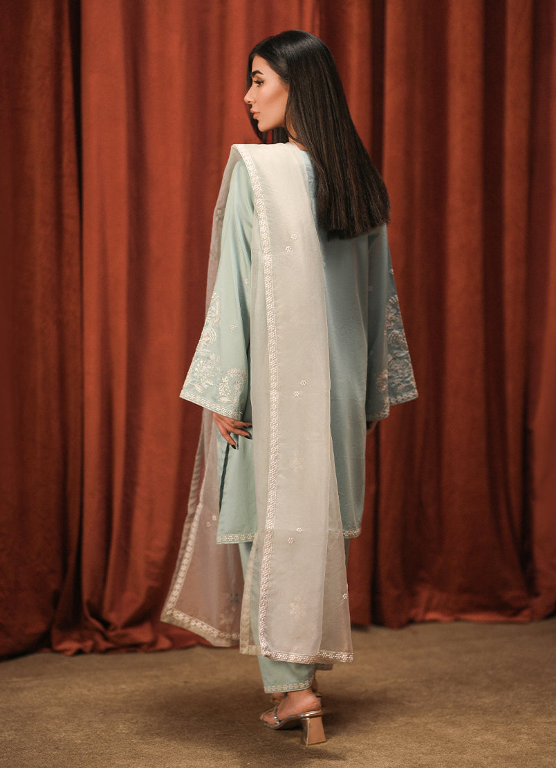 3 PC Embroidered Suit