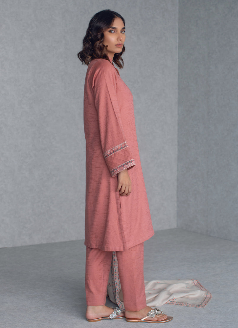 3 PC Embroidered Suit