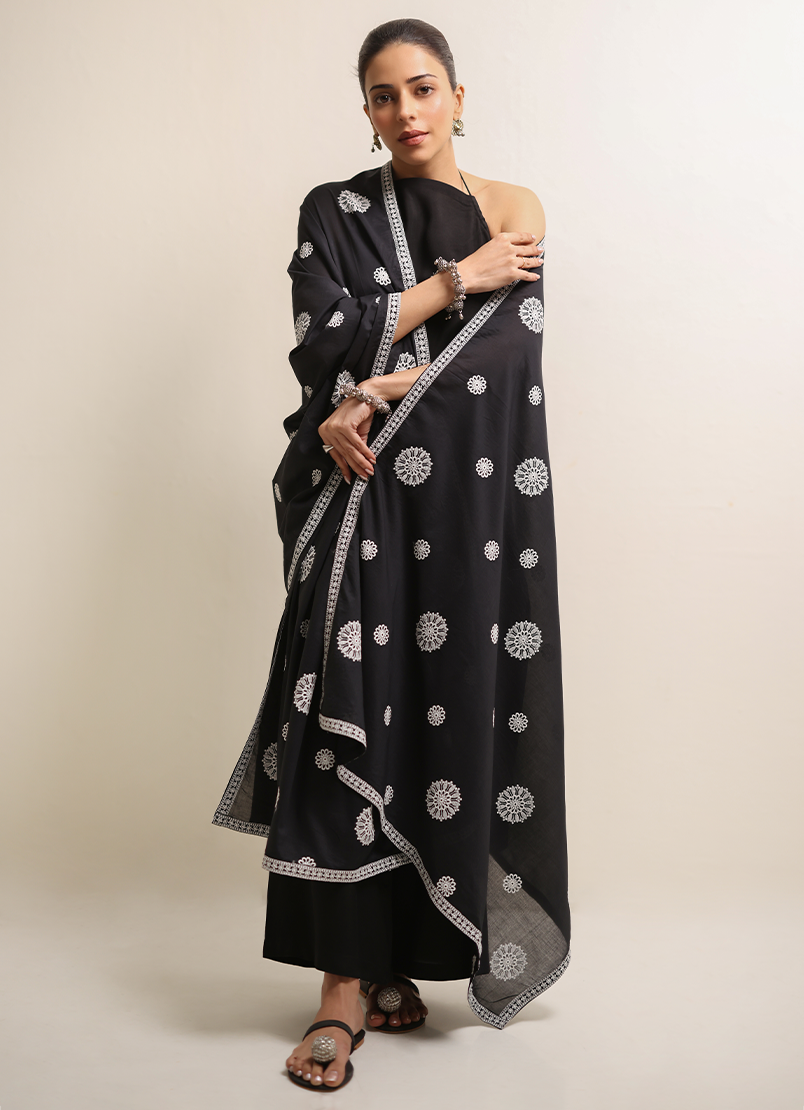 Chikankari Dupatta