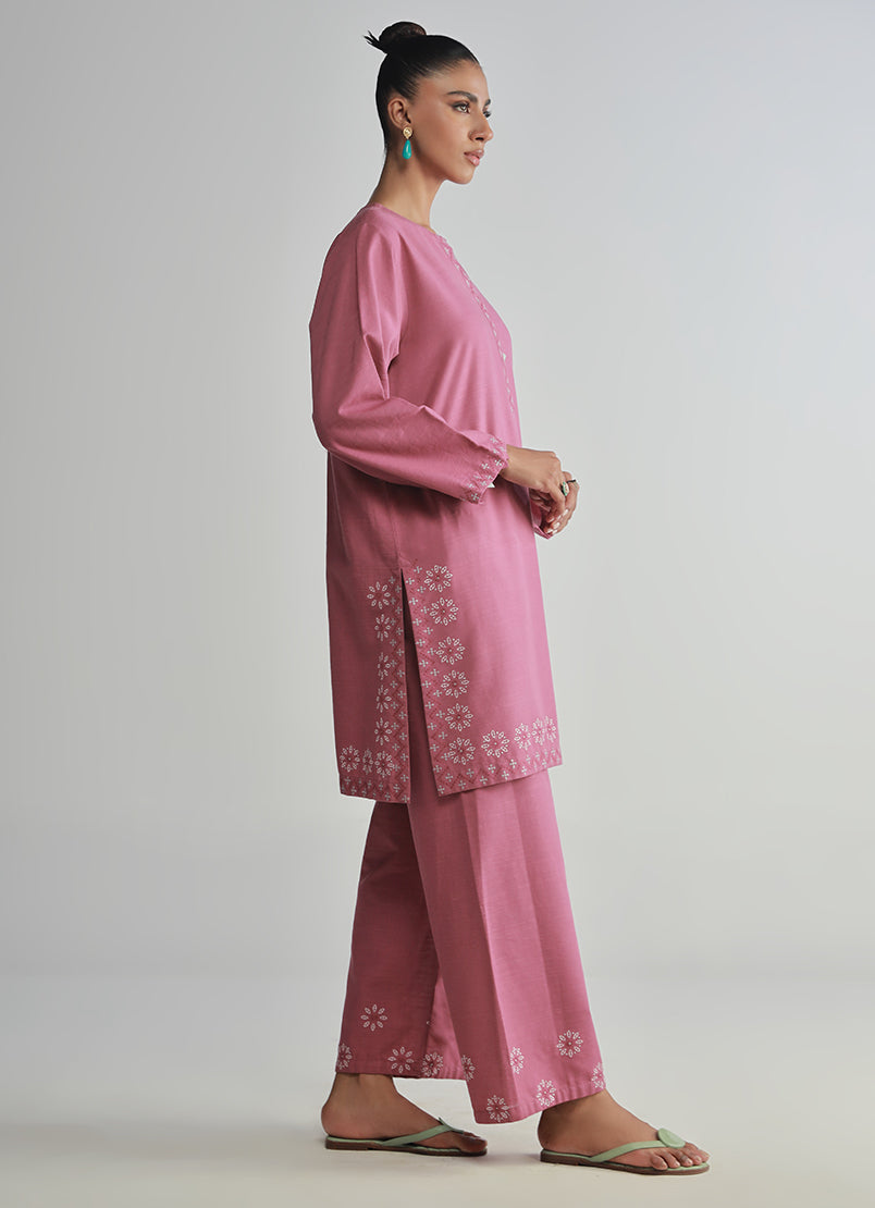 Khaddar Embroidered CO-ORD Set