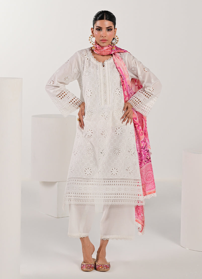 3 PC Embroidered Suit