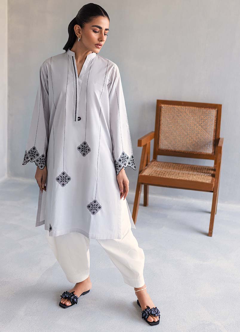 Light Grey Kurta