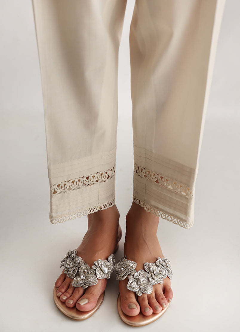 Solid Lace Pant